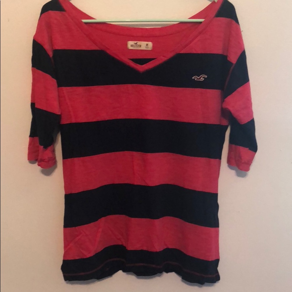 Striped Hollister tee